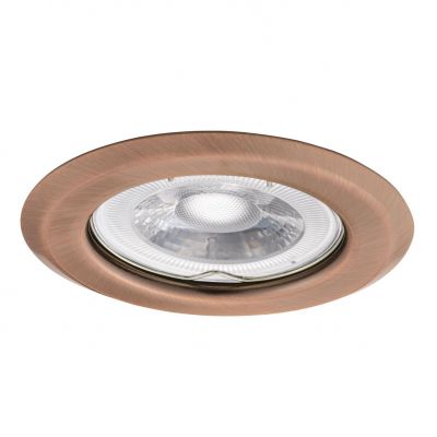 ARGUS II CT-2114-AN Oczko sufitowe ARGUS II CT-2114-AN okrągły stal kolor miedź matowa 1XGx5,3/GU10  (37150)