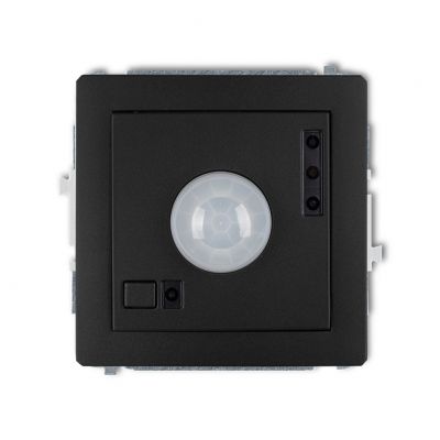 KARLIK DECO Elektroniczny czujnik ruchu czarny mat 12DCR-1 (12DCR-1)