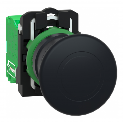 Harmony XB5 Główka bezprzewodowego przycisku grzybkowego+nadajnik Czarna 40mm Plastikowa /O/ ZB5RTC2 SCHNEIDER (ZB5RTC2)