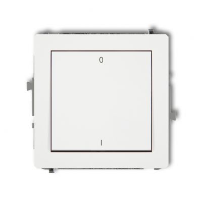 KARLIK DECO Łącznik dwubiegunowy biały mat 25DWP-9 (25DWP-9)