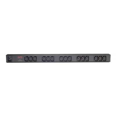 Listwa PDU Urządzenia RACK PDU do szafy rack 230V 16A 0U z wyjściami 15 x C13 AP9572 SCHNEIDER (AP9572)