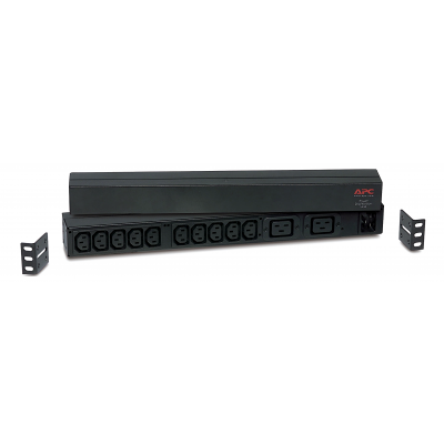 Listwa PDU do szafy rack 230V 1U z wyjściami 10 x C13 i 2 x C19 AP9559 SCHNEIDER (AP9559)
