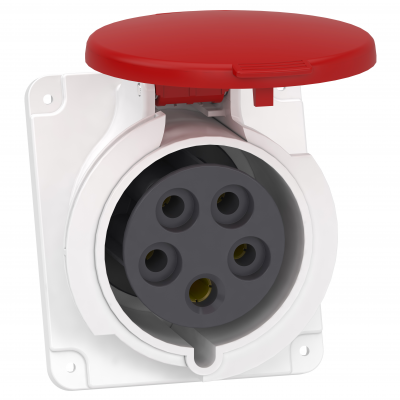 Gniazdo Pratika 32A 3P-N-E 380-415V IP44 50-60Hz PKY32F435 SCHNEIDER (PKY32F435)