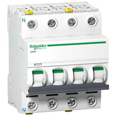 Wyłącznik nadprądowy Acti9 iC60N 3P+N B50A A9F03750 SCHNEIDER (A9F03750)