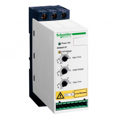 Softstart Układ łagodnego rozruchu Altistart 01 - ATS01 3F 380/415VAC 50/60Hz 5.5kW 12A IP20 ATS01N212QN SCHNEIDER (ATS01N212QN)