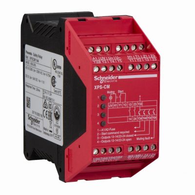 Moduł bezpieczeństwa Preventa sterowanie oburęczne XPSCM1144P SCHNEIDER (XPSCM1144P)