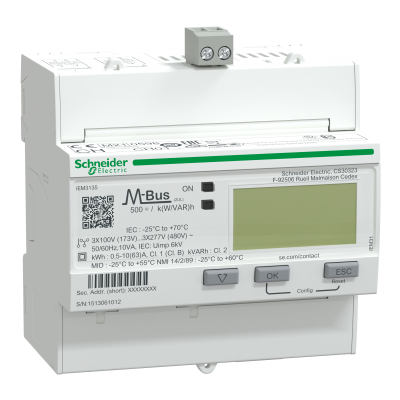 PowerLogic Licznik energii trójfazowy 63A kl 1 MID M-Bus A9MEM3135 SCHNEIDER (A9MEM3135)