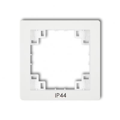 KARLIK Ramka pośrednia do łączników IP44, biały mat 25DRPH (25DRPH)
