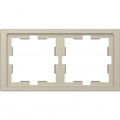 Merten D-Life ramka 2-krotna piasek sahary MTN4020-6533 SCHNEIDER (MTN4020-6533)