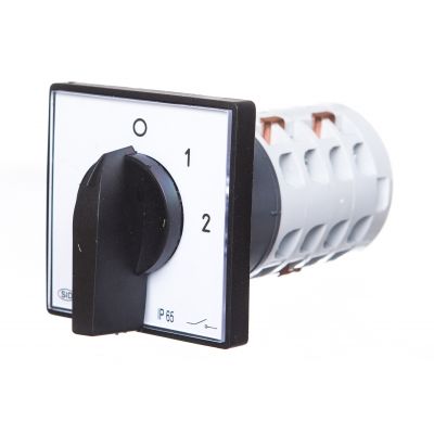 Łącznik krzywkowy 0-1-2 3P 16A IP65 z płytką Łuk E16-32 951631 ELEKTROMET (951631)