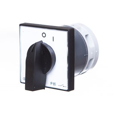 Łącznik krzywkowy 0-1 1P 12A IP65 Łuk E12-52 z płytką 921252 ELEKTROMET (921252)