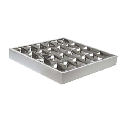 Oprawa rastrowa 4x18W N/T KAFLER C05-E-RES418N BEMKO (C05-E-RES418N)