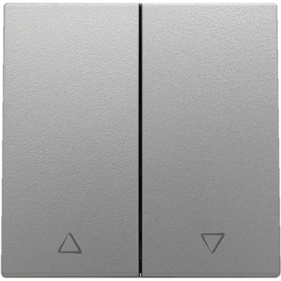 KOS 66 Łącznik żaluzjowy z klawiszem bez ramki aluminium (664028)