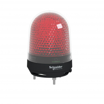 Harmony XVR Sygnalizator świetlny z brzęczkiem czerwony fi100 70-90 dB zintegrowany LED 100-230V AC XVR3M04S SCHNEIDER (XVR3M04S)