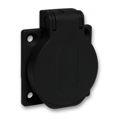 GNIAZDO 50X50 BACK BLACK IP54 220V 2PT PKS51N SCHNEIDER (PKS51N)