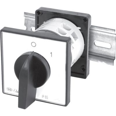 Łącznik krzywkowy 0-I 3P 25A na szynę IP65 Łuk E25-14 952504 ELEKTROMET (952504)