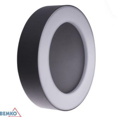 OPRAWA ELEWACYJNA VALIT 10W 4000K 850LM IP54 200X45MM OKRĄGŁA GRAFIT BEMKO (C25-EL2-R-010GR-4K)
