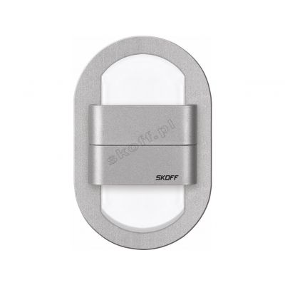 DUO RUEDA – G(alu) / W (biały)   [obud. Aluminium] (ML-RDU-G-W-1-PL-00-01)