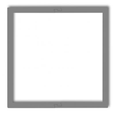 KARLIK Ramka wypełniająca pojedyncza DECO szary mat 27DRW-1 (27DRW-1)
