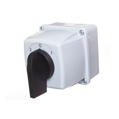 Łącznik krzywkowy 2-0-1 3P 16A IP44 w obudowie Łuk E16-73 951672 ELEKTROMET (951672)