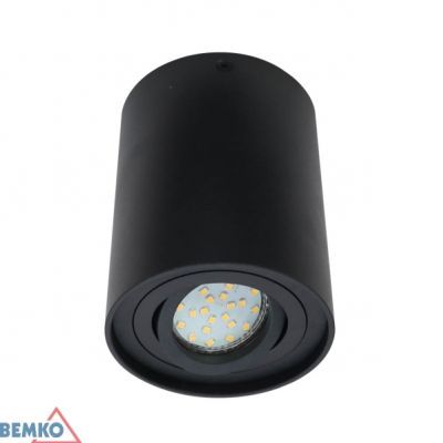 DOWNLIGHT ORTAL REGULOWANA fi96 GU10 MAX. 1x50W CZARNA C23-DLO-AR-GU10-150-BL BEMKO (C23-DLO-AR-GU10-150-BL)