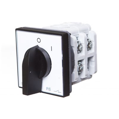 Łącznik krzywkowy 0-1 3P 16A IP65 Łuk 16-12 z płytką przednią 921609 ELEKTROMET (921609)