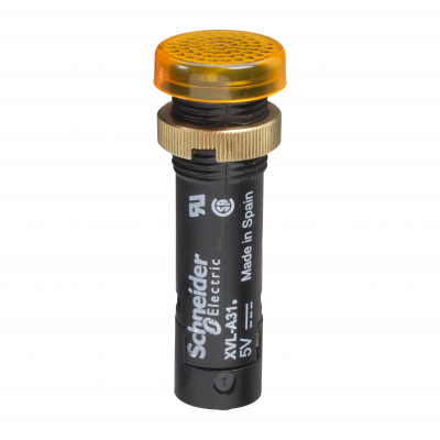 Harmony XVL Lampka sygnalizacyjna fi12 żółta LED z pokrywą 48V XVLA345 SCHNEIDER (XVLA345)