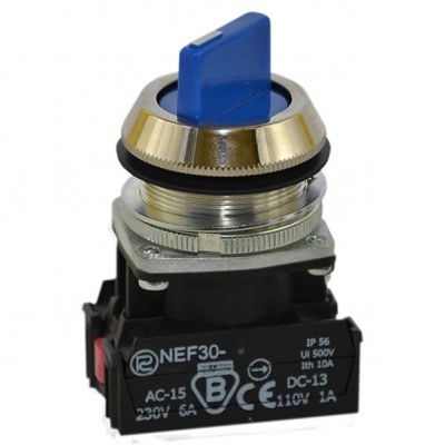Przycisk NEF30-TPc2Y/W3 niebieski (W0-NEF30-TPC 2Y/W3 N)