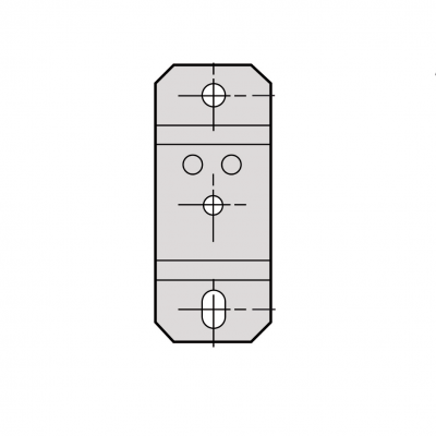 Canalis KB podkładka dystansowa KBB40ZFMP SCHNEIDER (KBB40ZFMP)