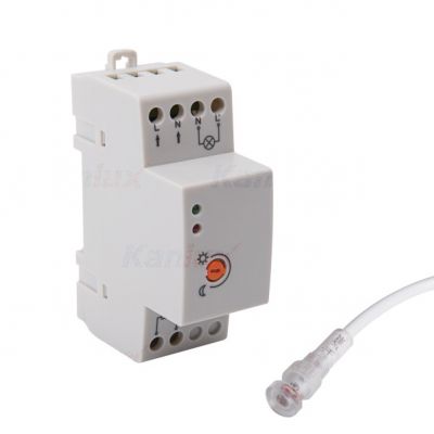 Automat zmierzchowy AZ-10A TH 35 z sondą zewnętrzną 22370 KANLUX (22370)