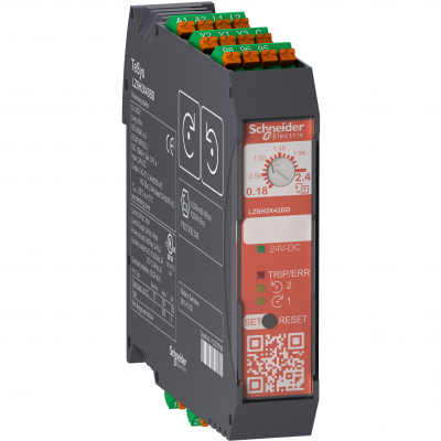 Układ nawrotny weryfikacja bezpieczeństwa TeSys H 0,75kW 240VDC LZ8H2X43BD SCHNEIDER (LZ8H2X43BD)