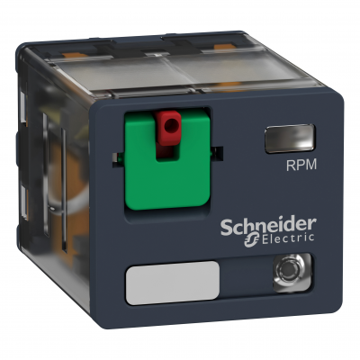 Zelio Relay Przekaźnik mocy z legendą drzwiczkami i LED 15A 3C/O 120V AC RPM32F7 SCHNEIDER (RPM32F7)