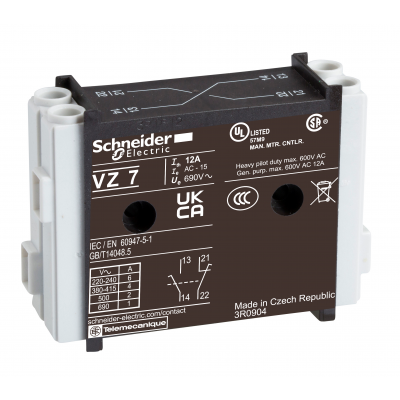 Moduł styków pomocniczych TeSys VARIO 1Z 1R VZ7 SCHNEIDER (VZ7)