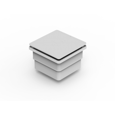 Skrzynka kontrolna do elewacji 140x140x100mm MAX szara 68.2/SZARA PL ELKO BIS (96801208)