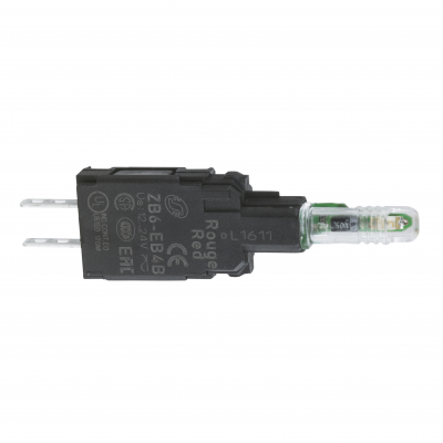 Harmony XB6 Wskaźnik świetlny zielony 230-240V LED standardowy Faston ZB6EM3B SCHNEIDER (ZB6EM3B)