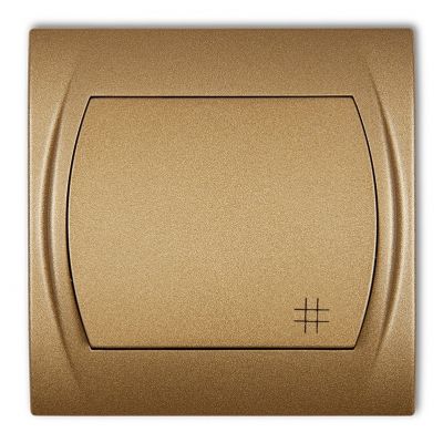 KARLIK LOGO Łącznik krzyżowy podświetlany złoty metalik 8LWP-6L (8LWP-6L)