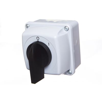 Łącznik krzywkowy 0-1 1P 16A IP44 Łuk E16-53 w obudowie 951652 ELEKTROMET (951652)