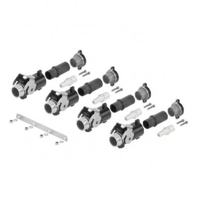 WEIDMULLER HDC IP68 HP 24B MD 2M40 Y Obudowa (złącza przemysłowe), Pokrywa, Złącze z kabłąkiem zaciskowym, Wielkość konstrukcyjna: 8, IP68, IP68 (po podłączeniu) 1348650000 /1szt./ (1348650000)