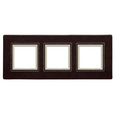 DANTE ; Ramka 3x  CHOCO (4522583)