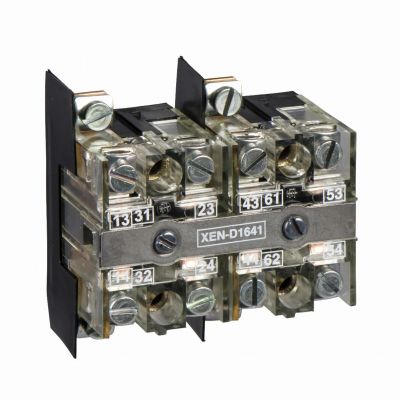 Harmony XAC Blok styków z samopowrotem 1 OC + 1Z montaż czołowy 40mm rozstawu XEND2641 SCHNEIDER (XEND2641)