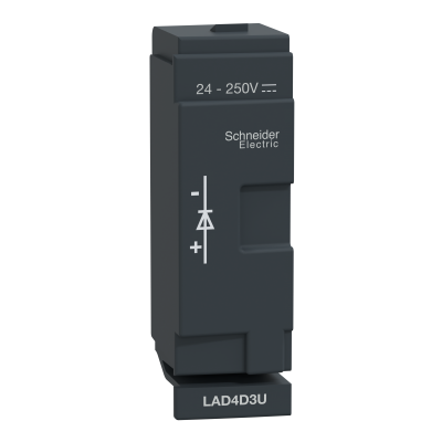 Układ ochronny dioda 24-250V DC LAD4D3U SCHNEIDER (LAD4D3U)