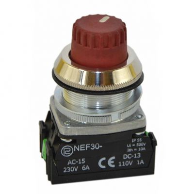 Przycisk NEF30-WRXY/W3 czerwony (W0-NEF30-WR XY/W3 C)