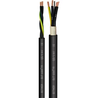 BiT 1000 FR 5G4,0 Uniepalaniony, giętki kabel sterowniczy i zasilający BITNER (S66286)