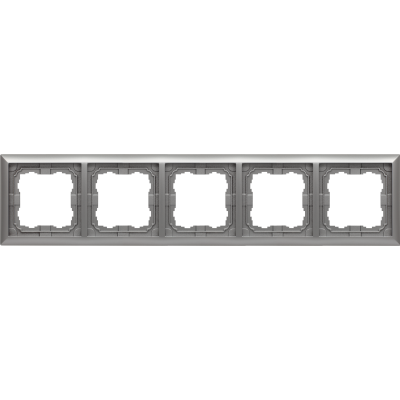 KOS 66 ; Ramka 5x ALUMINIUM (664085)