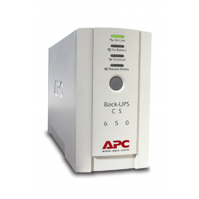 Zasilacz bezprzerwowy Back UPS wolnostojący 650VA Offline z wyjściami C13 BK650EI SCHNEIDER (BK650EI)