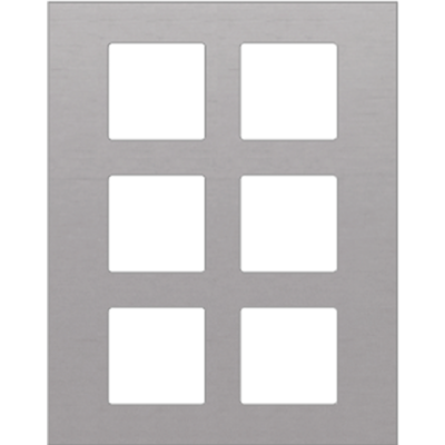 VENA OFFICE ; RAMKA x2 / 240mm x 182mm INOX (5641606)