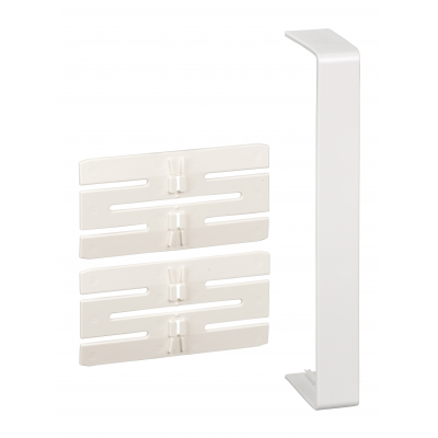Optiline 45 łącznik z osłoną połączenia 185 x 55mm PC ABS biel polarna ISM10506P SCHNEIDER (ISM10506P)