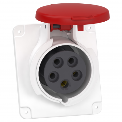 Gniazdo Pratika 16A 3P-N-E 380-415V IP44 50-60Hz PKF16F435 SCHNEIDER (PKF16F435)
