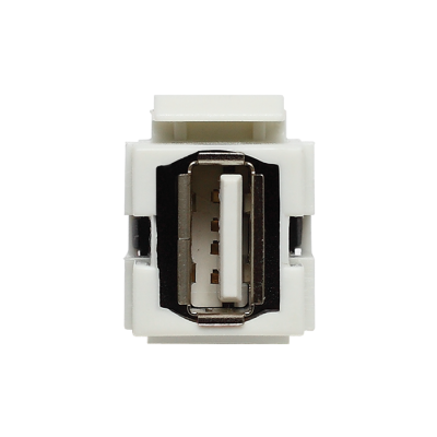 KOS 66 ; Moduł Keystone - gniazdo multimedialne USB, bez ramki (500451)