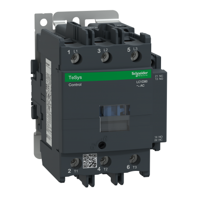 Stycznik mocy 80A 3P 120V AC 1Z 1R LC1D80G7 SCHNEIDER (LC1D80G7)